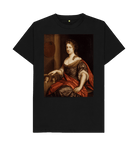 Black Printed T-shirt Front