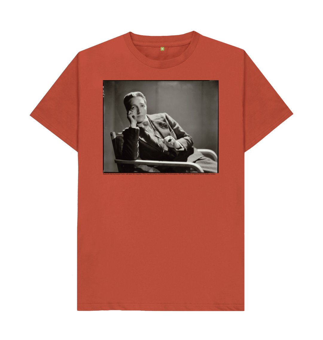 Rust printed t shirt front