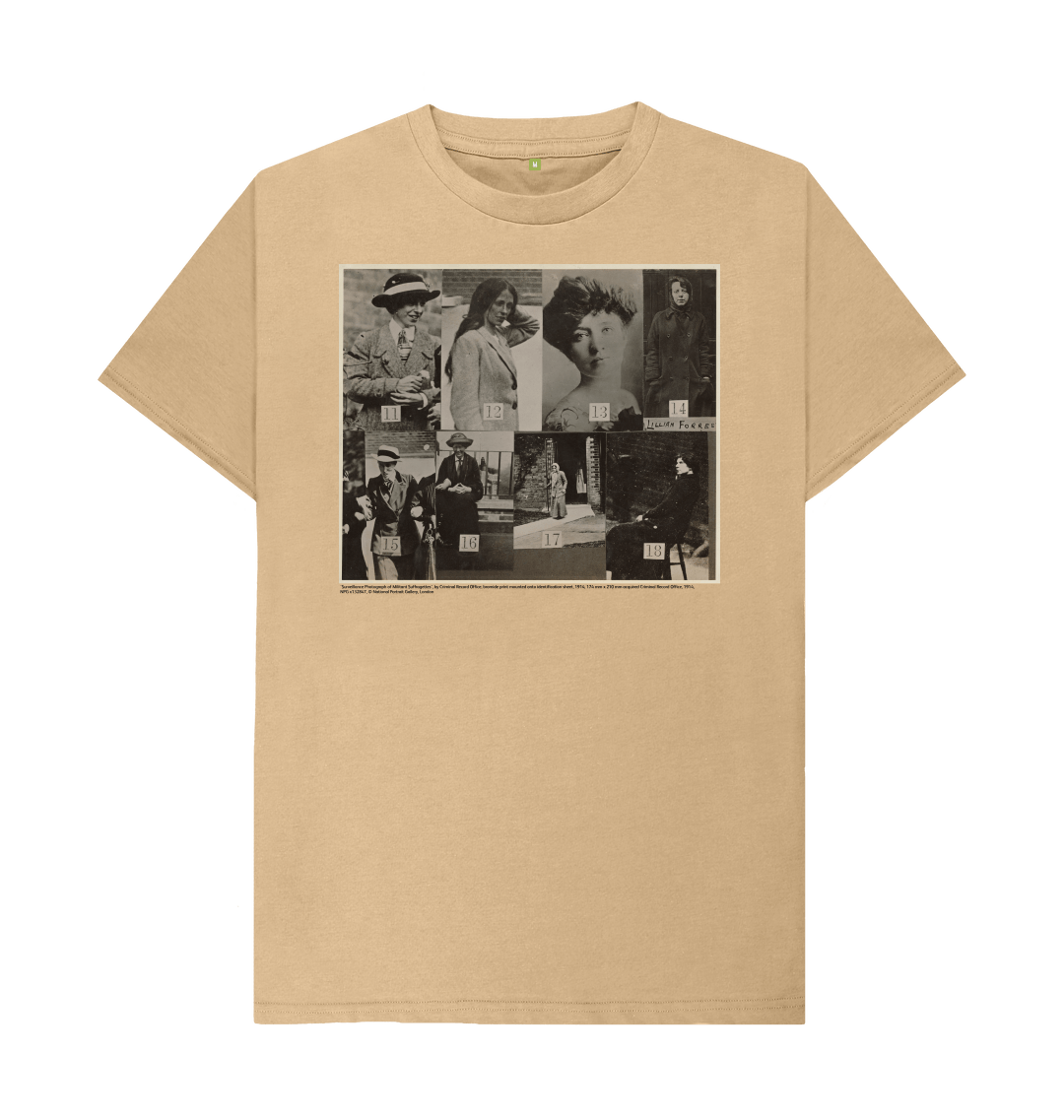 Sand printed t shirt front