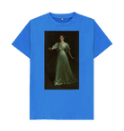 Bright Blue Printed T-shirt Front