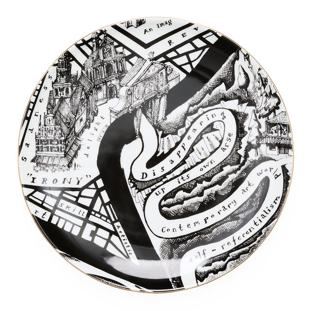 Grayson perry a map of days disappearing plate