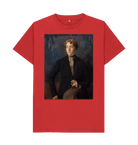 Red Printed T-shirt Front