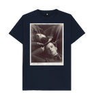 Navy Blue Printed T-shirt Front