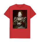 Red Printed T-shirt Front