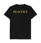 Black Printed T-shirt Front