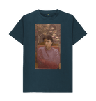 Denim Blue Printed T-shirt Front