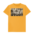 Mustard Printed T-shirt Front