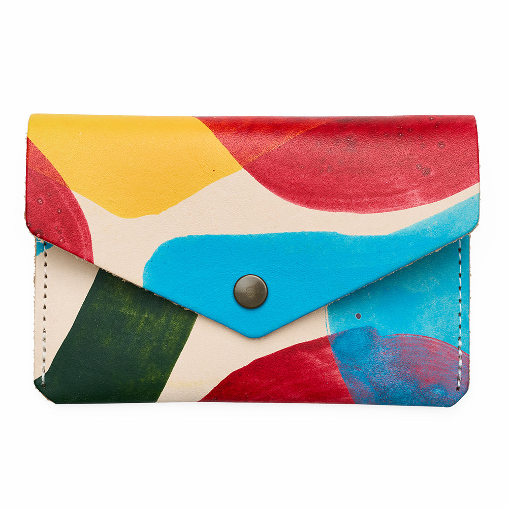 Hand painted popper purse 1