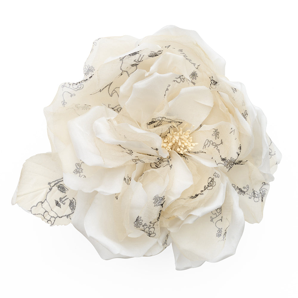 Harriet anstruther ivory white corsage front