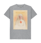 Athletic Grey Printed T-shirt Front