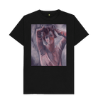 Black Printed T-shirt Front