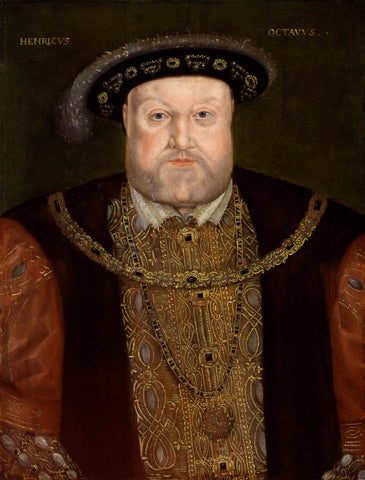 Portrait painting of Henry VIII from the National Portrait Gallery collection NPG4980(14)