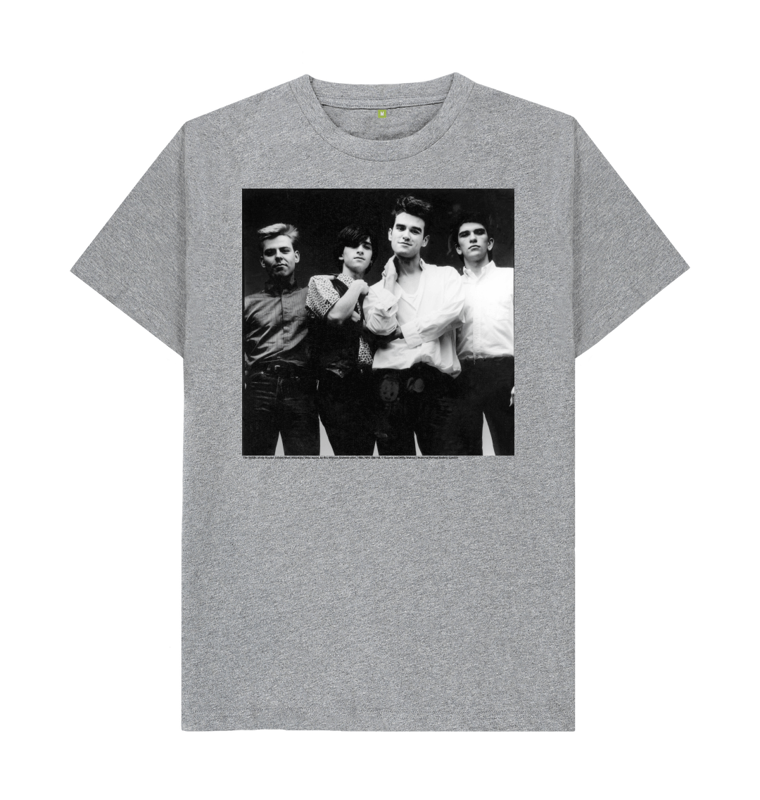 Athletic grey printed t shirt front
