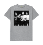 Athletic Grey Printed T-shirt Front