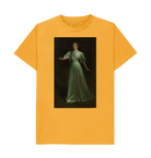 Mustard Printed T-shirt Front