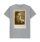 Athletic Grey Printed T-shirt Front