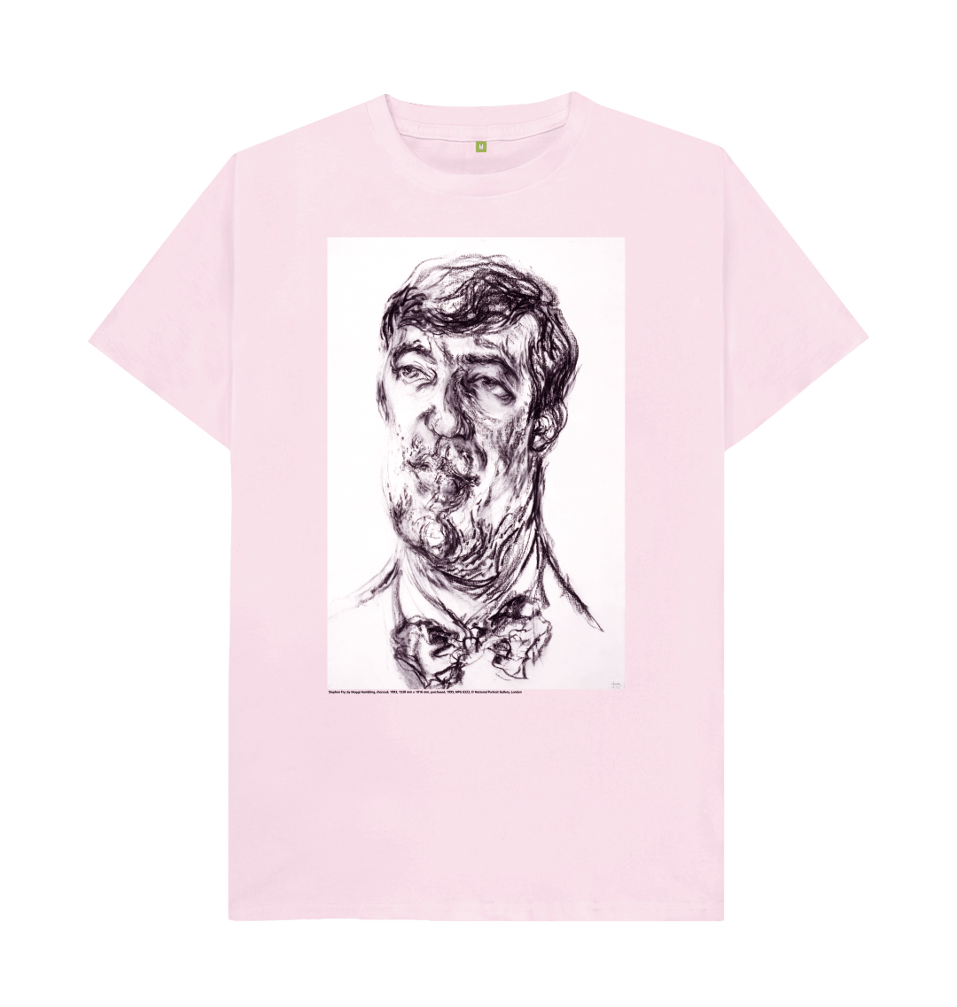 Pink printed t shirt front
