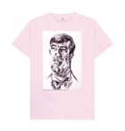 Pink Printed T-shirt Front