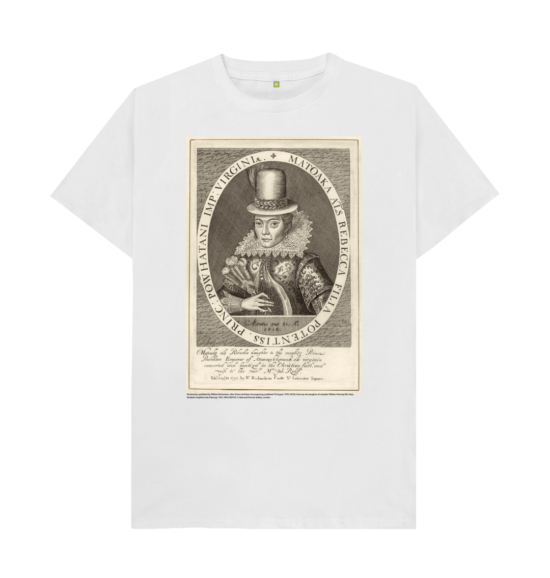 White printed t shirt front