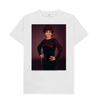 White Printed T-shirt Front