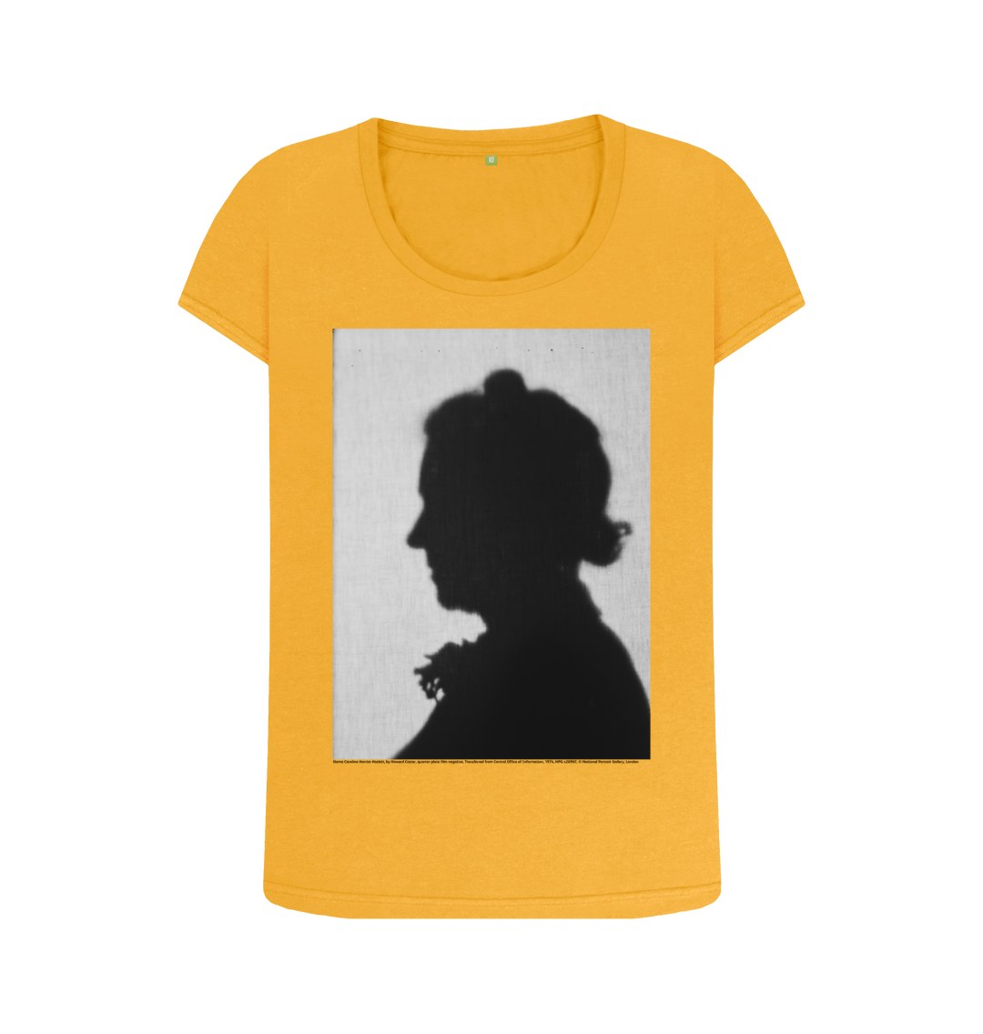 Mustard printed t shirt front