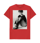 Red Printed T-shirt Front