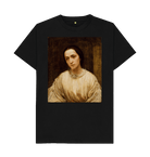 Black Printed T-shirt Front