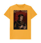 Mustard Printed T-shirt Front