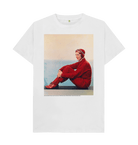 White Printed T-shirt Front