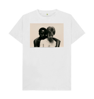 White Printed T-shirt Front