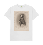White Printed T-shirt Front
