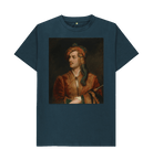 Denim Blue Printed T-shirt Front