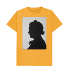 Mustard Printed T-shirt Front