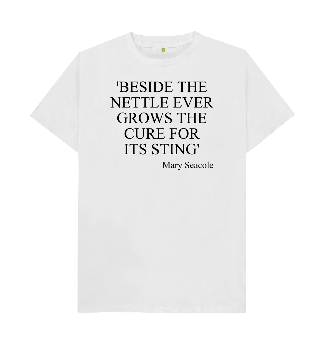 White printed t shirt front