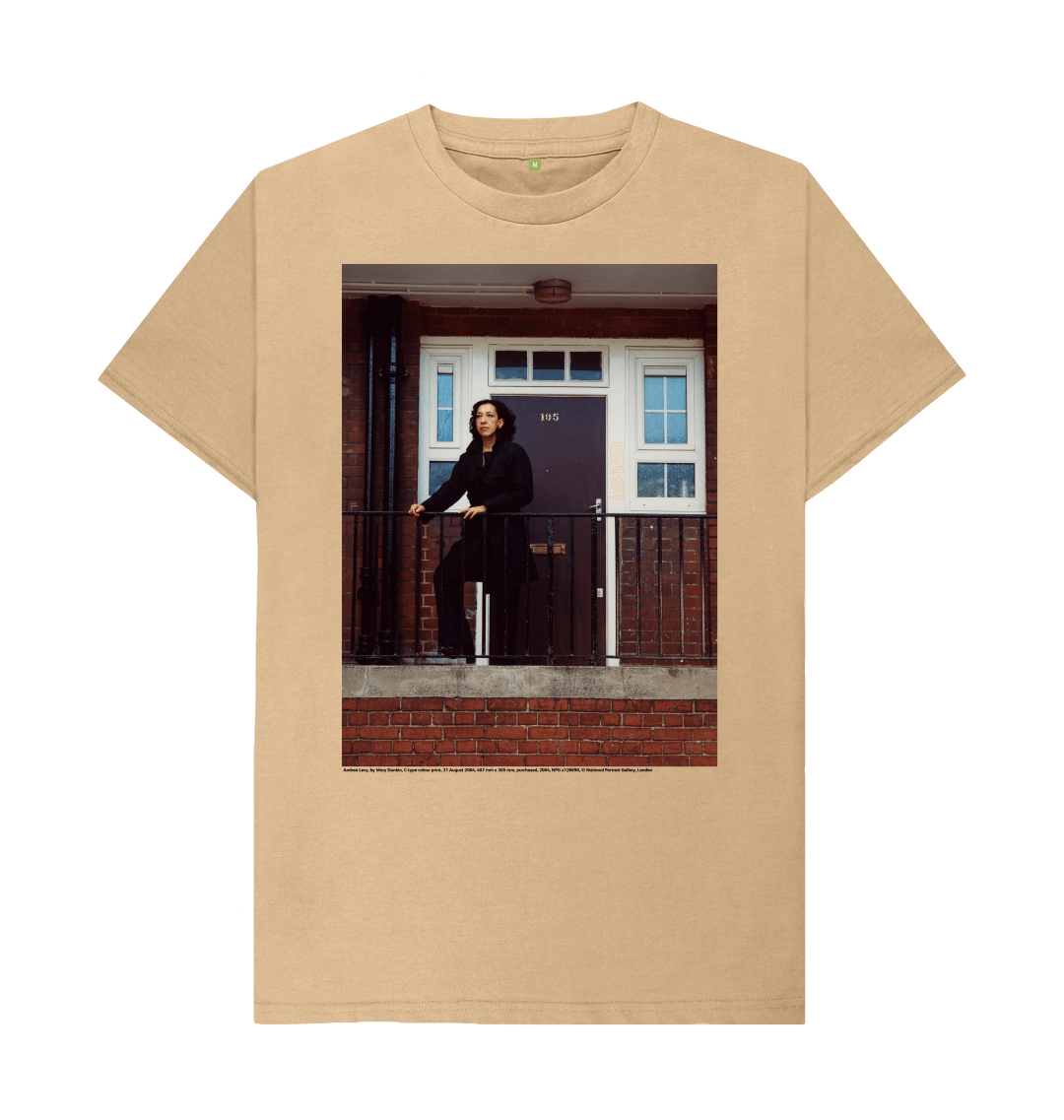 Sand printed t shirt front