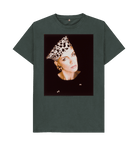 Dark Grey Printed T-shirt Front