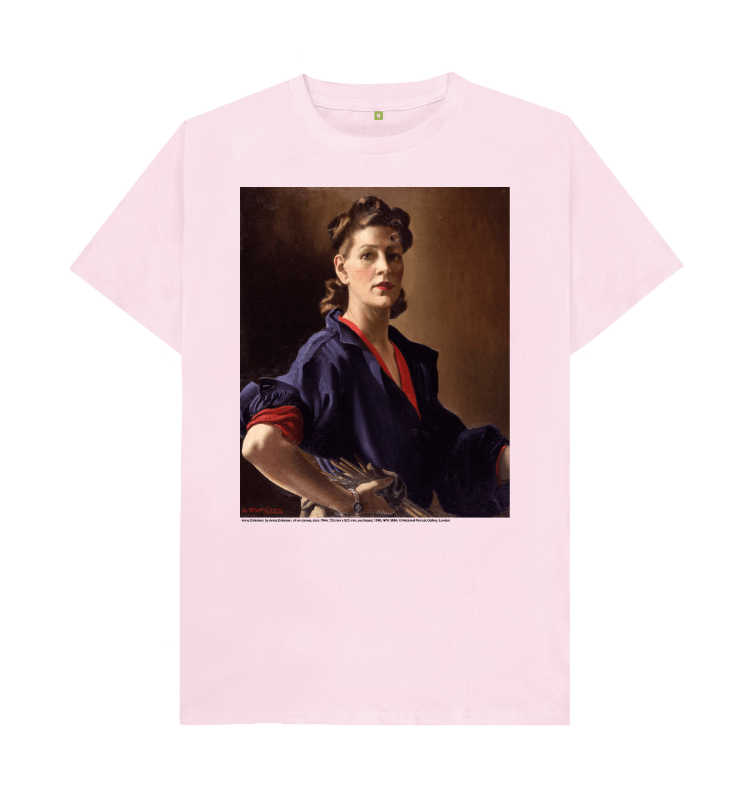 Pink printed t shirt front