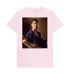 Pink Printed T-shirt Front