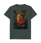 Dark Grey Printed T-shirt Front