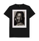 Black Printed T-shirt Front