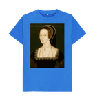 Bright Blue Printed T-shirt Front