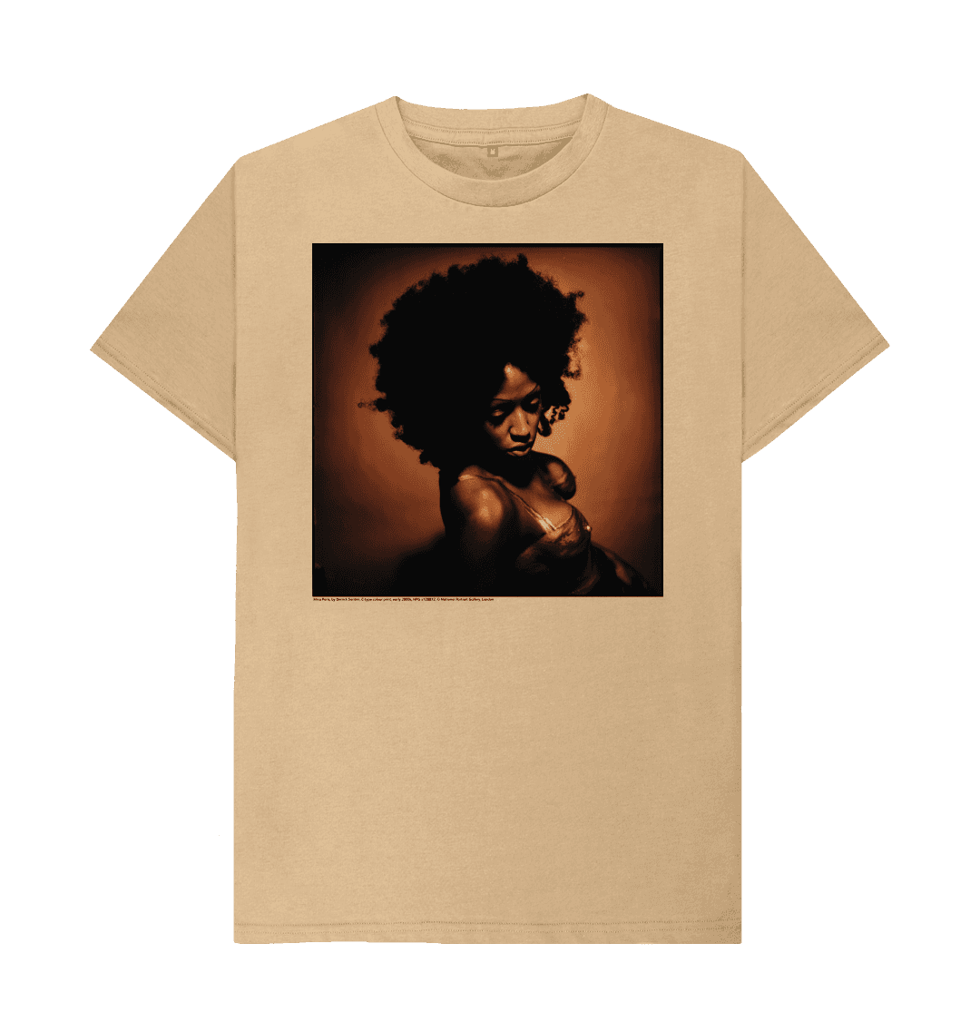 Sand printed t shirt front