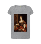 Athletic Grey Printed T-shirt Front