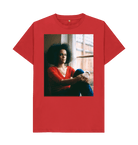 Red Printed T-shirt Front