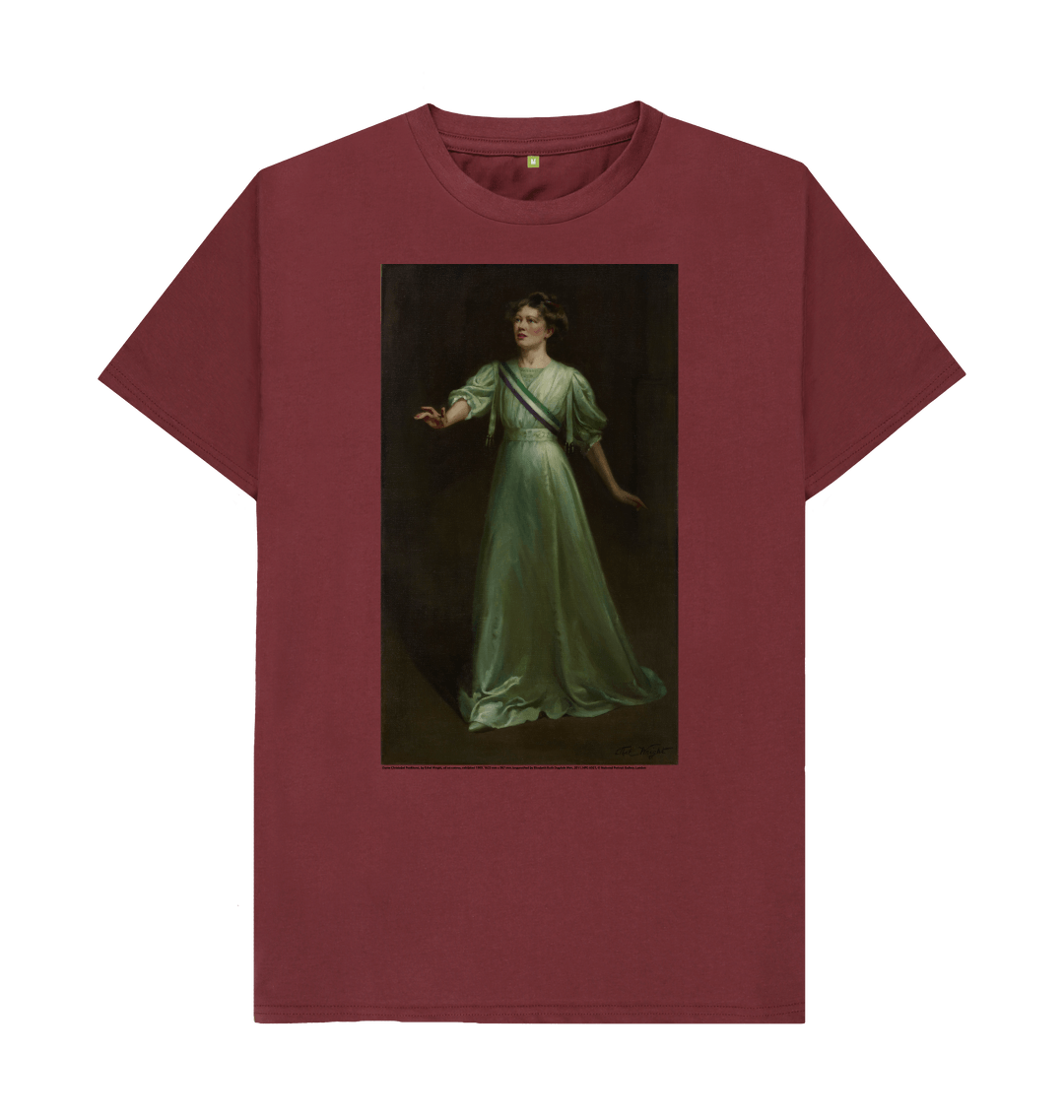 Red wine printed t shirt front