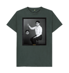 Dark Grey Printed T-shirt Front