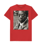 Red Printed T-shirt Front