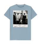 Stone Blue Printed T-shirt Front