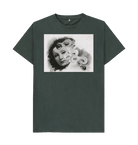 Dark Grey Printed T-shirt Front