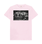 Pink Printed T-shirt Front